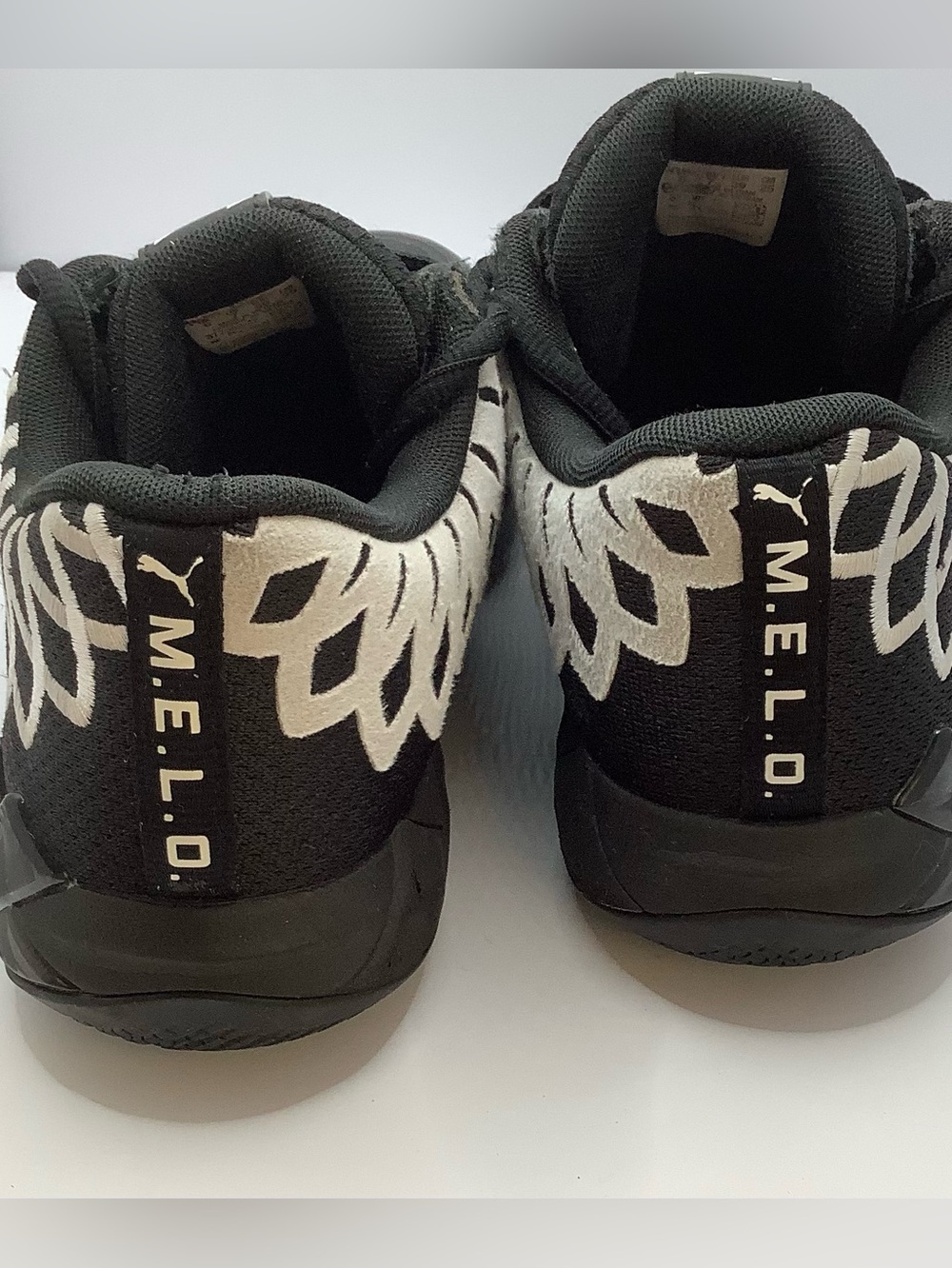 PUMA Lamelo Ball “Not From Here” 1 of 1 Youth Black White Basketball Sneakers - Picture 5 of 8